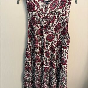 American Eagle Paisley Floral Criss Cross Dress